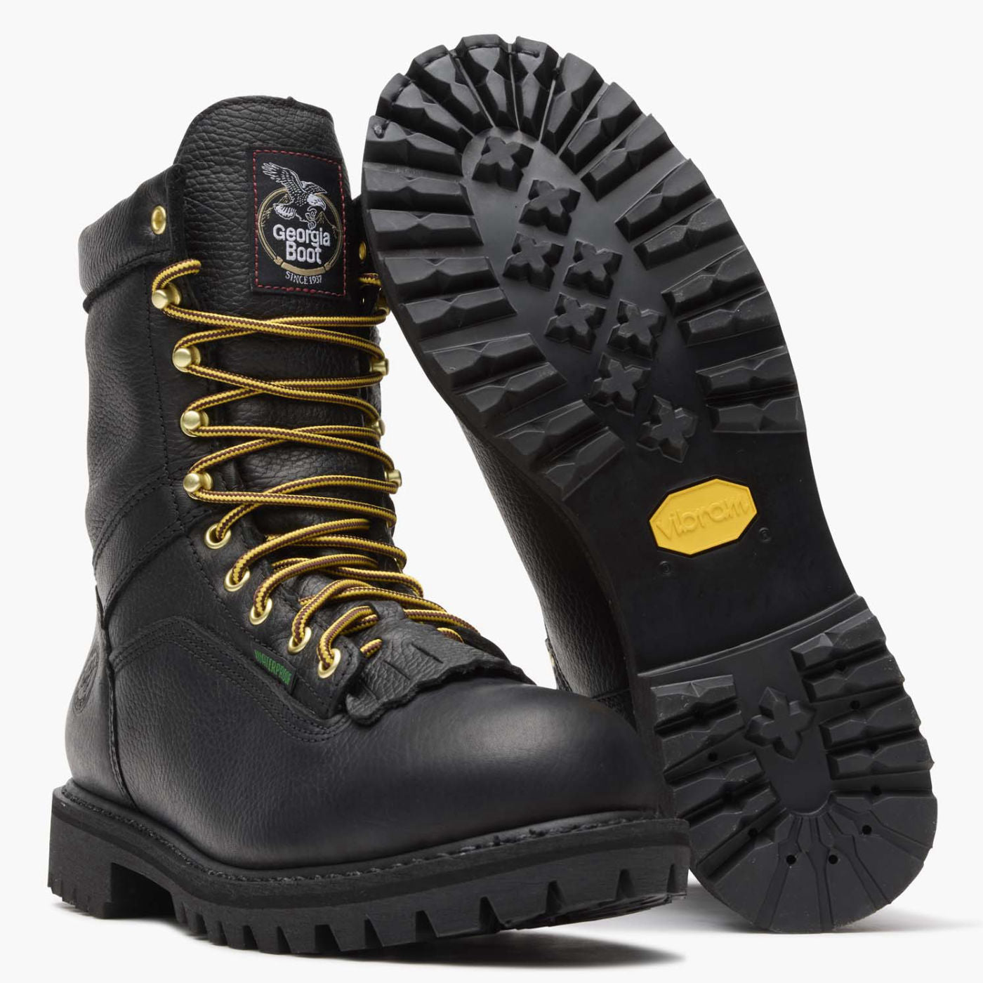 Georgia Boot Waterproof Lace-to-Toe Work Boot - outsole