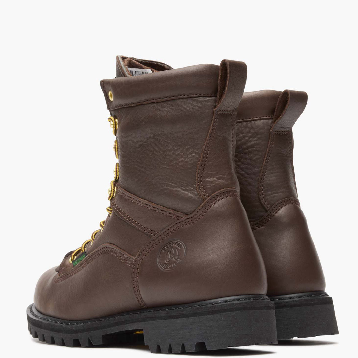 Georgia Boot Lace-to-Toe Waterproof Work Boot - back