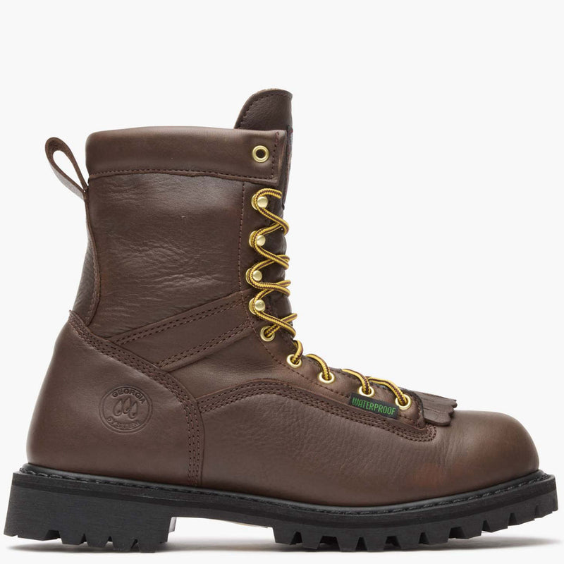 Georgia Boot Lace-to-Toe Waterproof Work Boot - profile