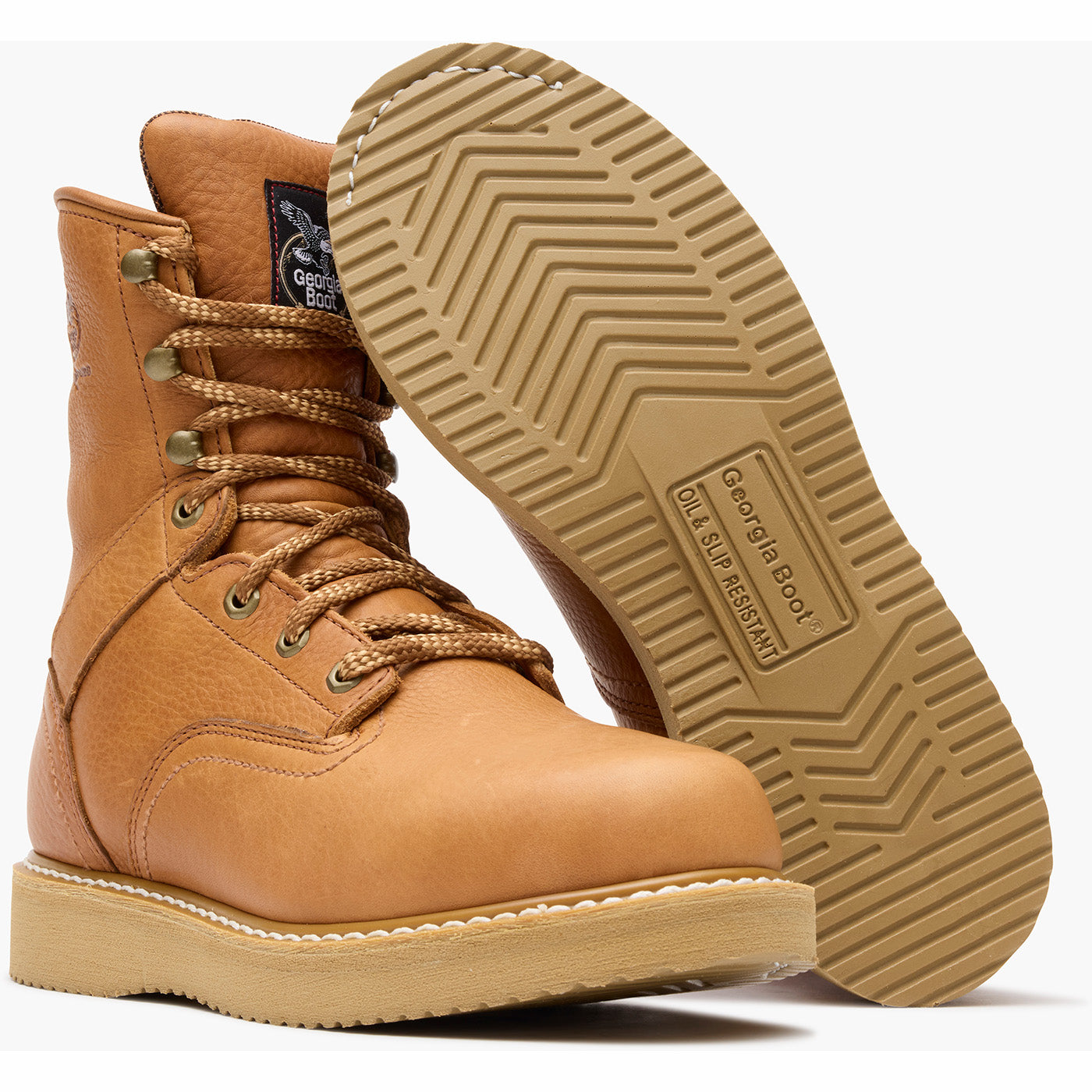 Georgia Boot Wedge Work Boot - outsole
