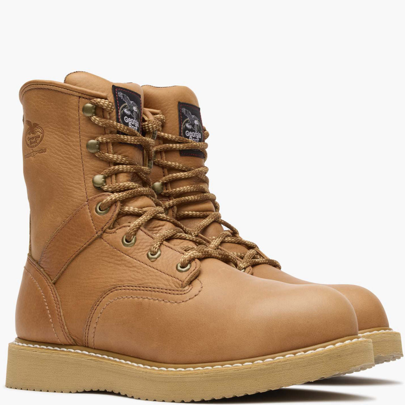 Georgia Boot Wedge Steel Toe Work Boot - 12