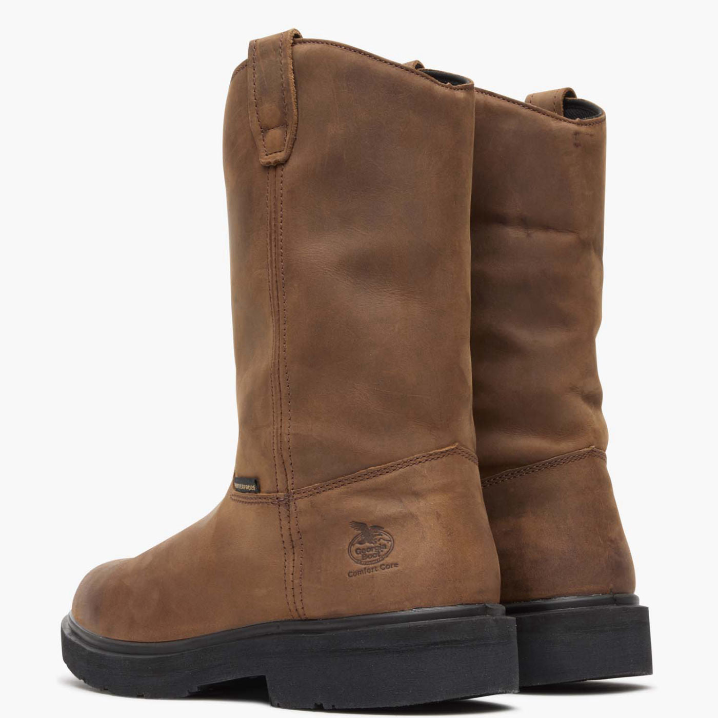 Georgia Boot Suspension System Waterproof Wellington Work Boot - back