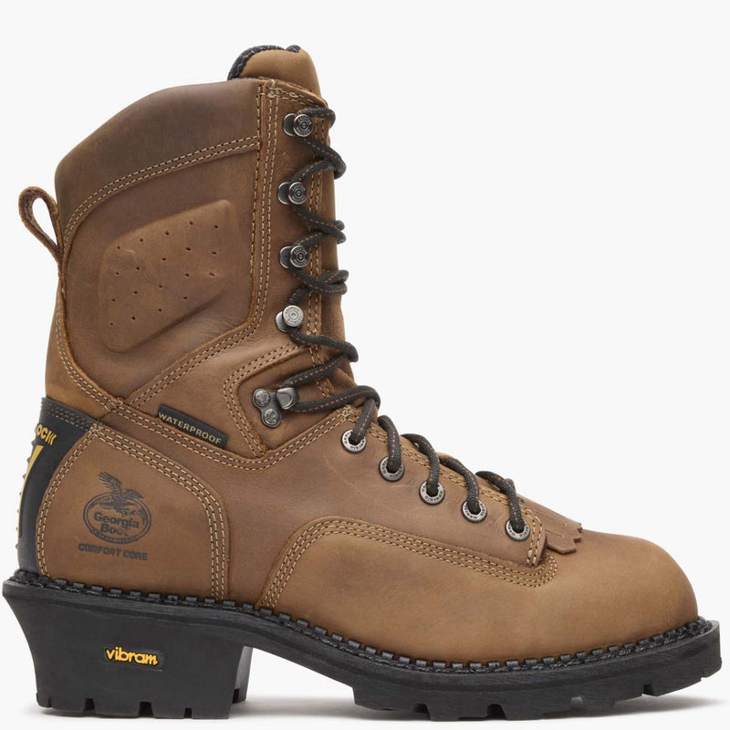 Georgia Boot Comfort Core Logger Waterproof Work Boot - profile