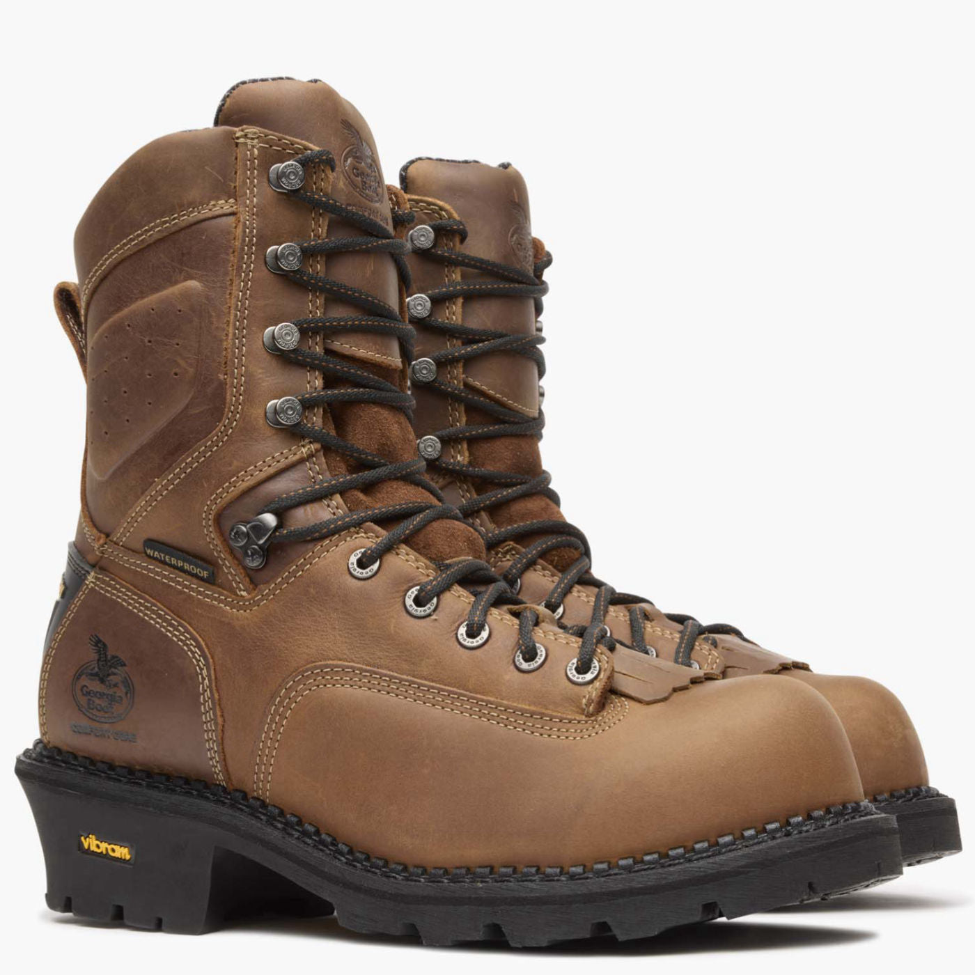 Georgia Boot Comfort Core Logger Composite Toe Waterproof Work Boot - 12