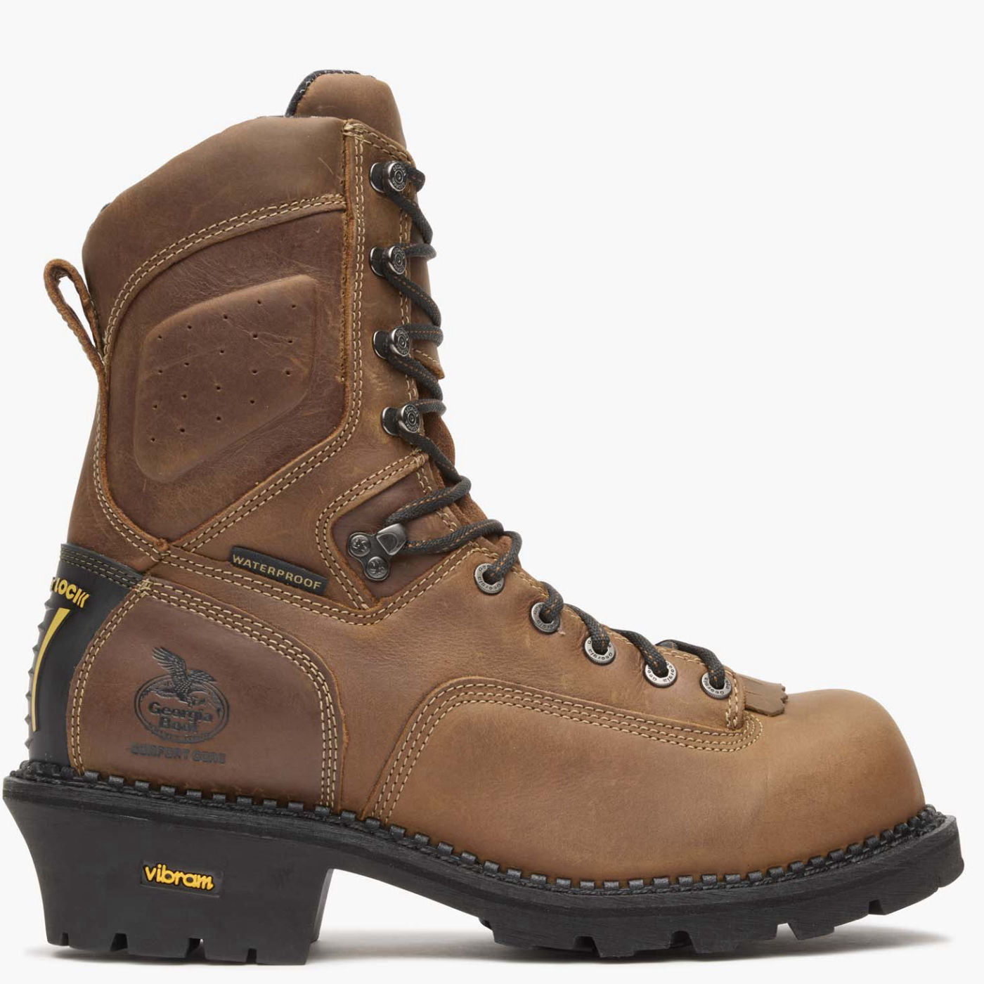 Georgia Boot Comfort Core Logger Composite Toe Waterproof Work Boot - profile