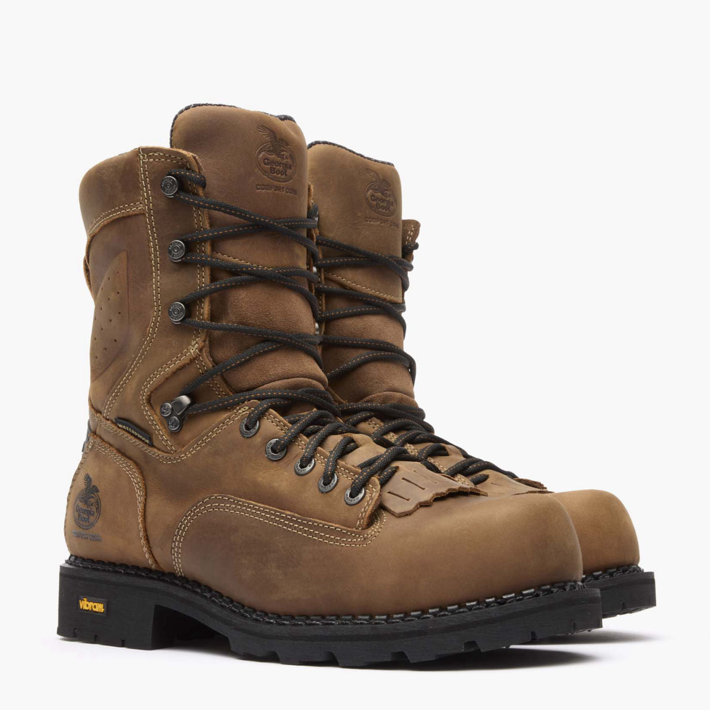 Georgia Boot Comfort Core Composite Toe Waterproof Logger Work Boot - 12