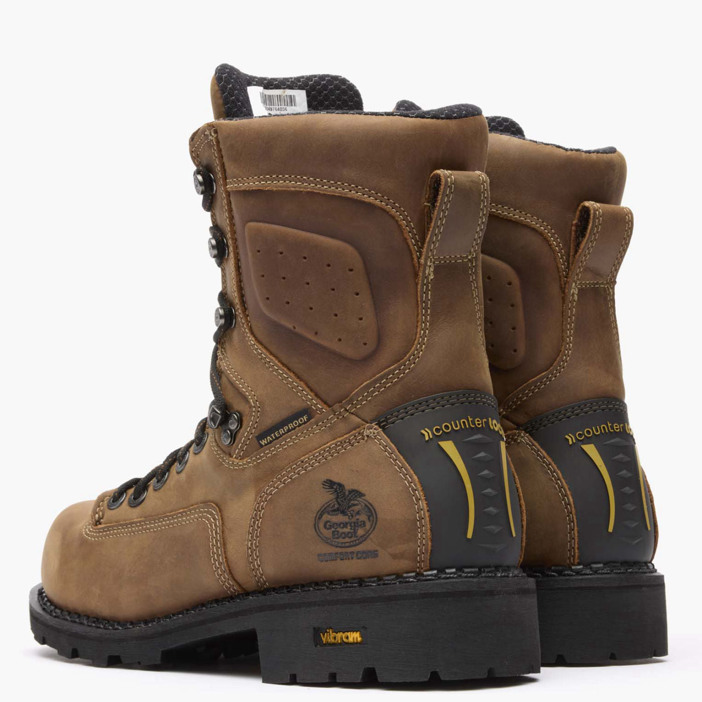 Georgia Boot Comfort Core Composite Toe Waterproof Logger Work Boot - back