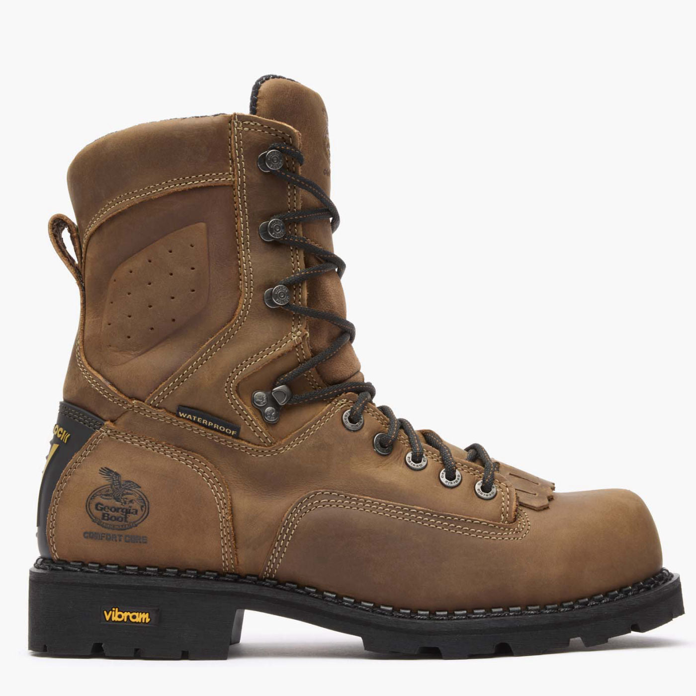 Georgia Boot Comfort Core Composite Toe Waterproof Logger Work Boot - profile