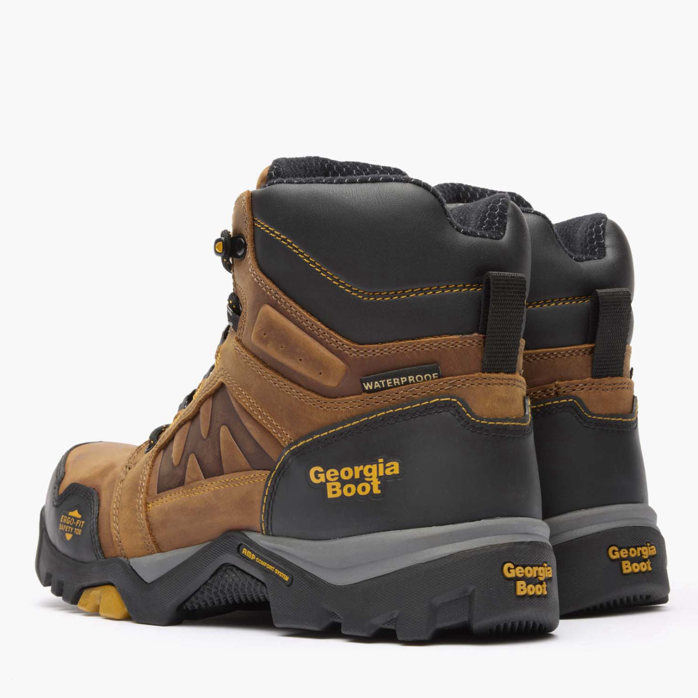 Georgia Boot Amplitude Composite Toe Waterproof Work Boot - back