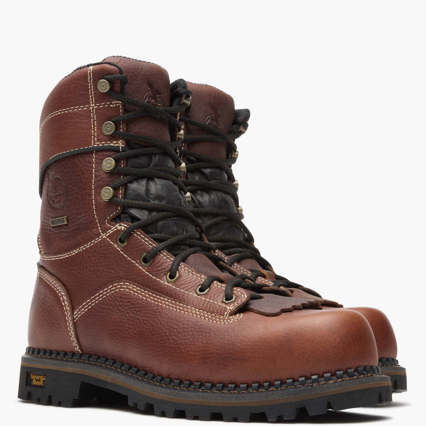 Georgia Boot AMP LT Logger Composite Toe Low Heel Waterproof Work
