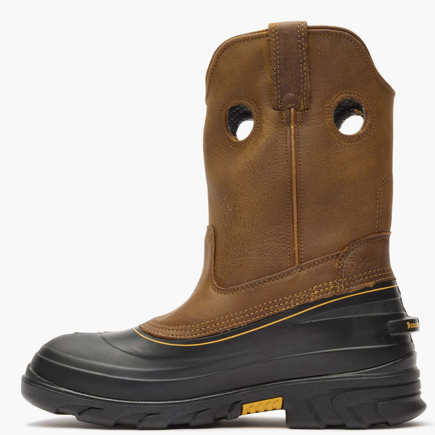 Georgia Boot Muddog Composite Toe Waterproof Work Wellington - profile