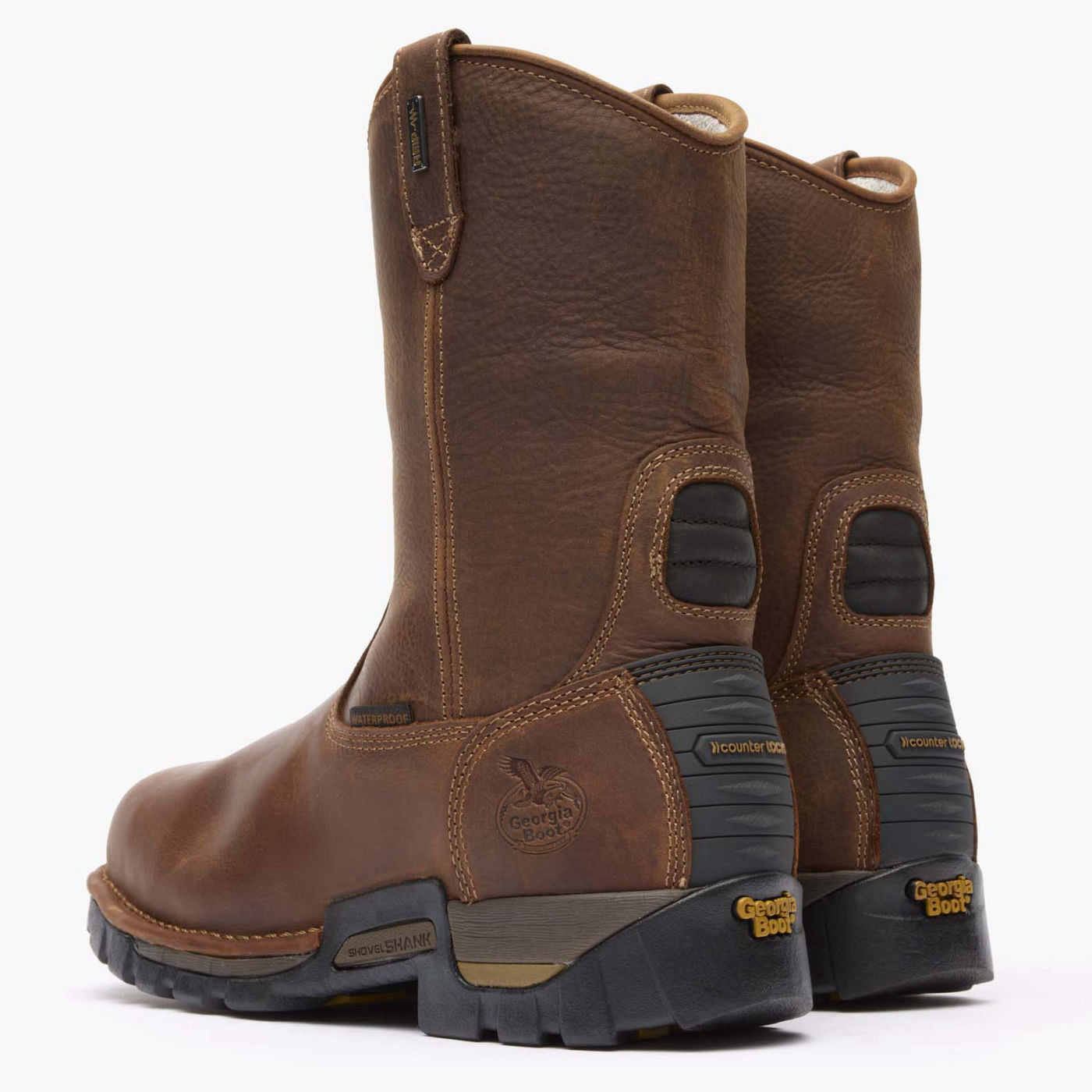 Georgia Boot Eagle One Waterproof Pull On Work Boot - back