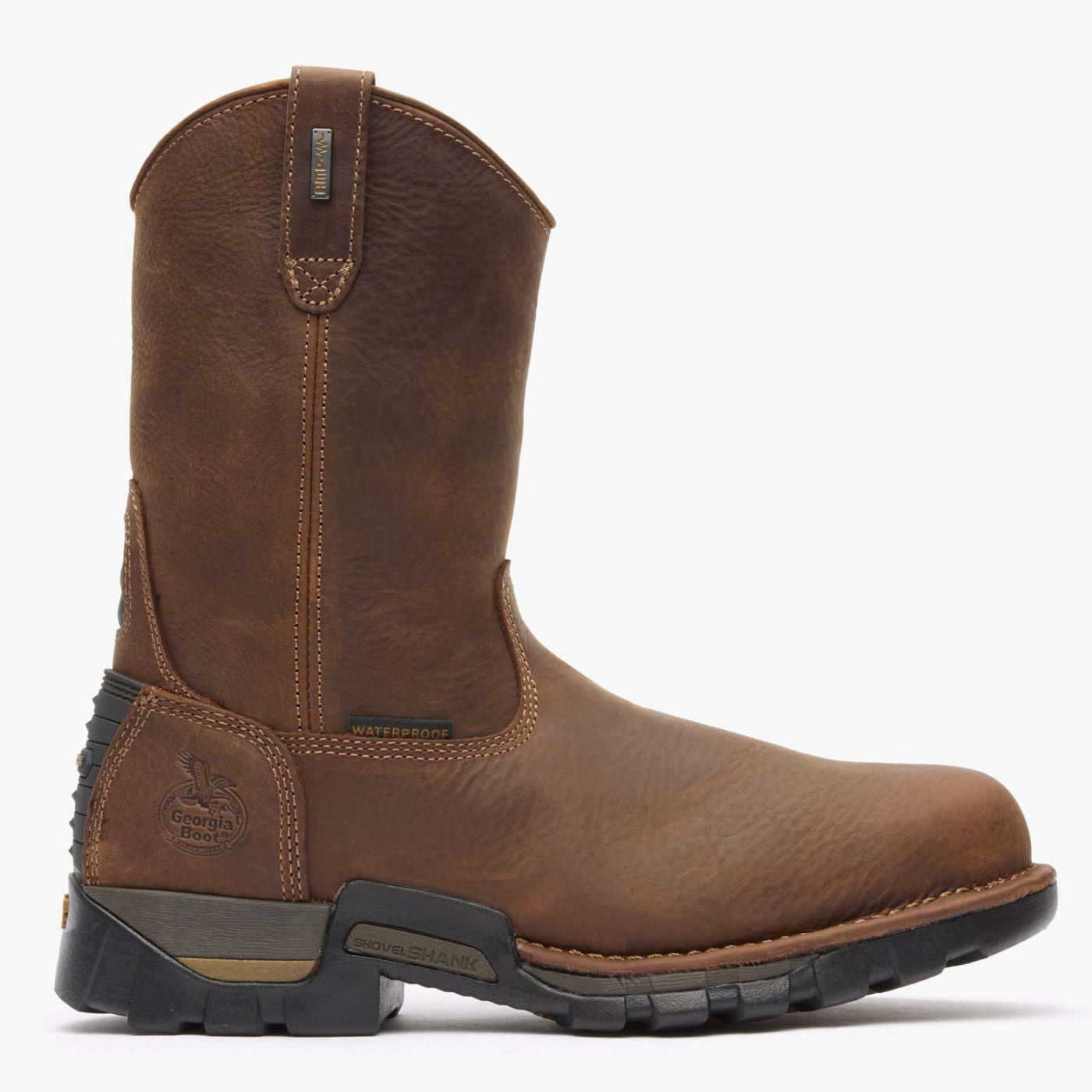 Georgia Boot Eagle One Waterproof Pull On Work Boot - profile