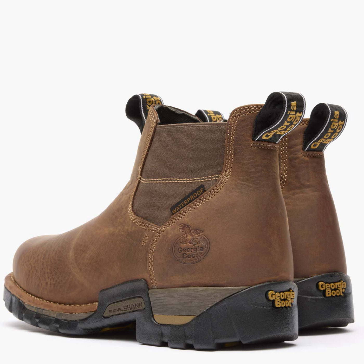 Georgia Boot Eagle One Waterproof Chelsea Work Boot - back