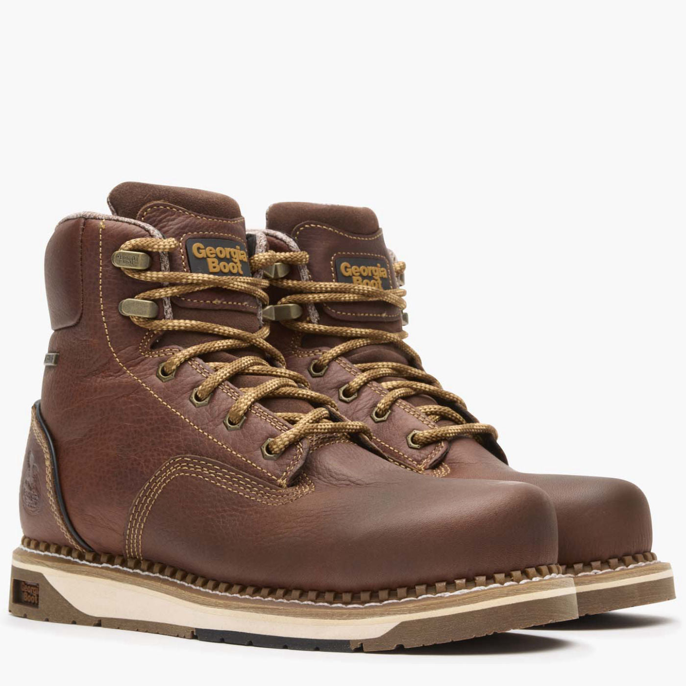 Georgia Boot AMP LT Wedge Steel Toe Waterproof Work Boot - 12