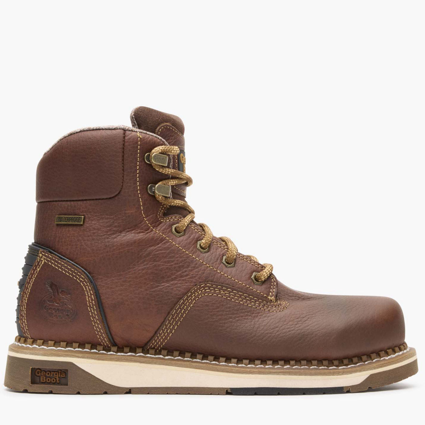 Georgia Boot AMP LT Wedge Steel Toe Waterproof Work Boot - profile