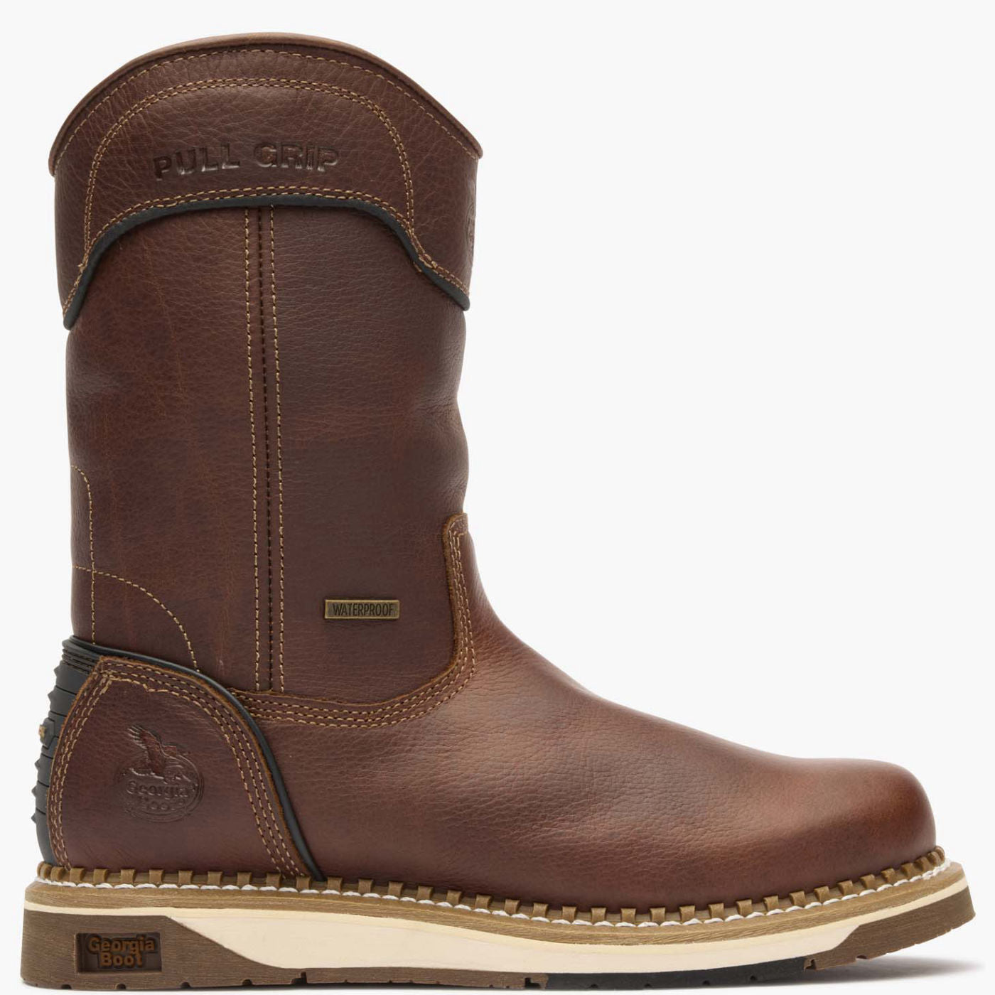 Georgia Boot AMP LT Wedge Waterproof Pull On Work Boot