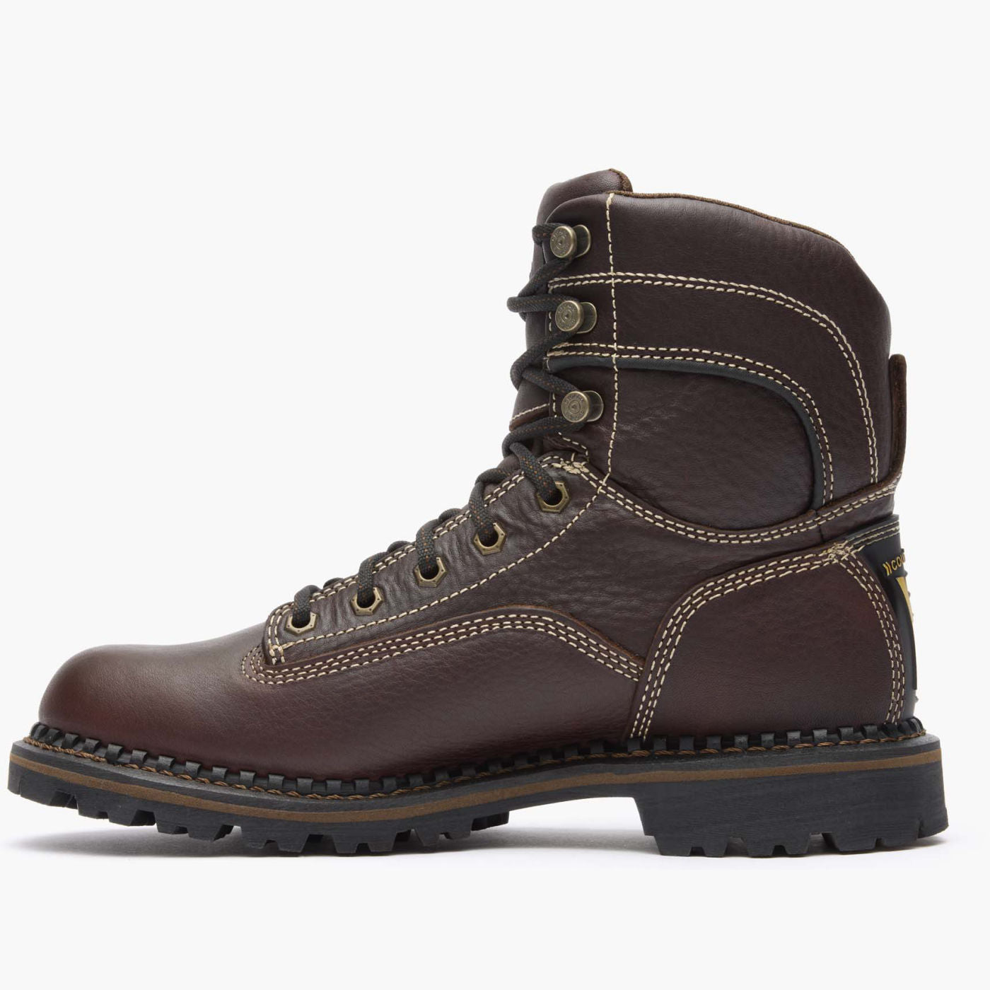 Georgia Boot AMP LT Logger Women's Alloy Toe Waterproof Low Heel Logger Boot - profile