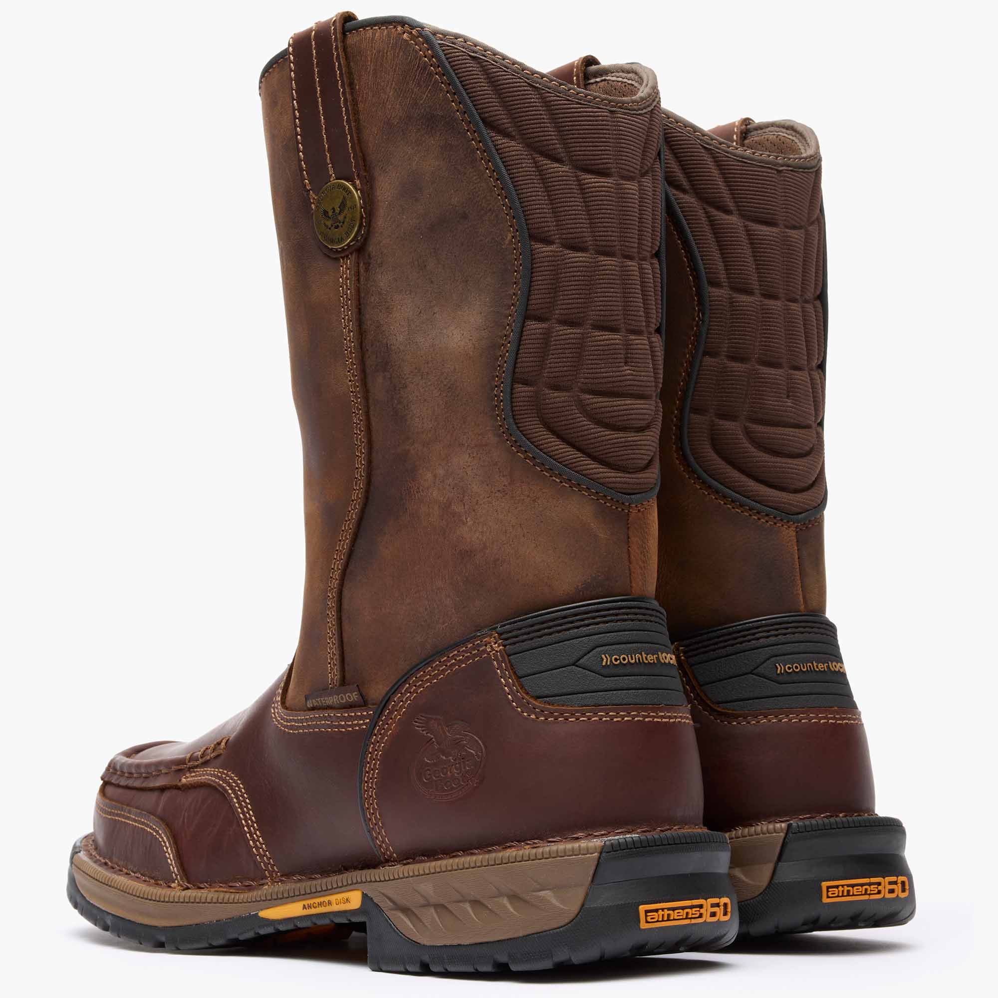 Georgia Boot Athens 360 Waterproof Pull-On Work Boot