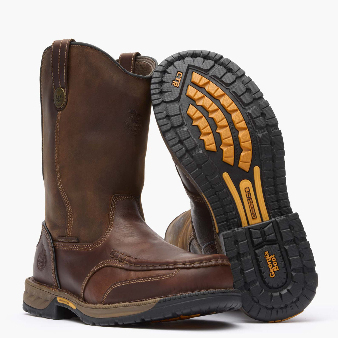 Georgia Boot Athens 360 Waterproof Pull-On Work Boot - outsole