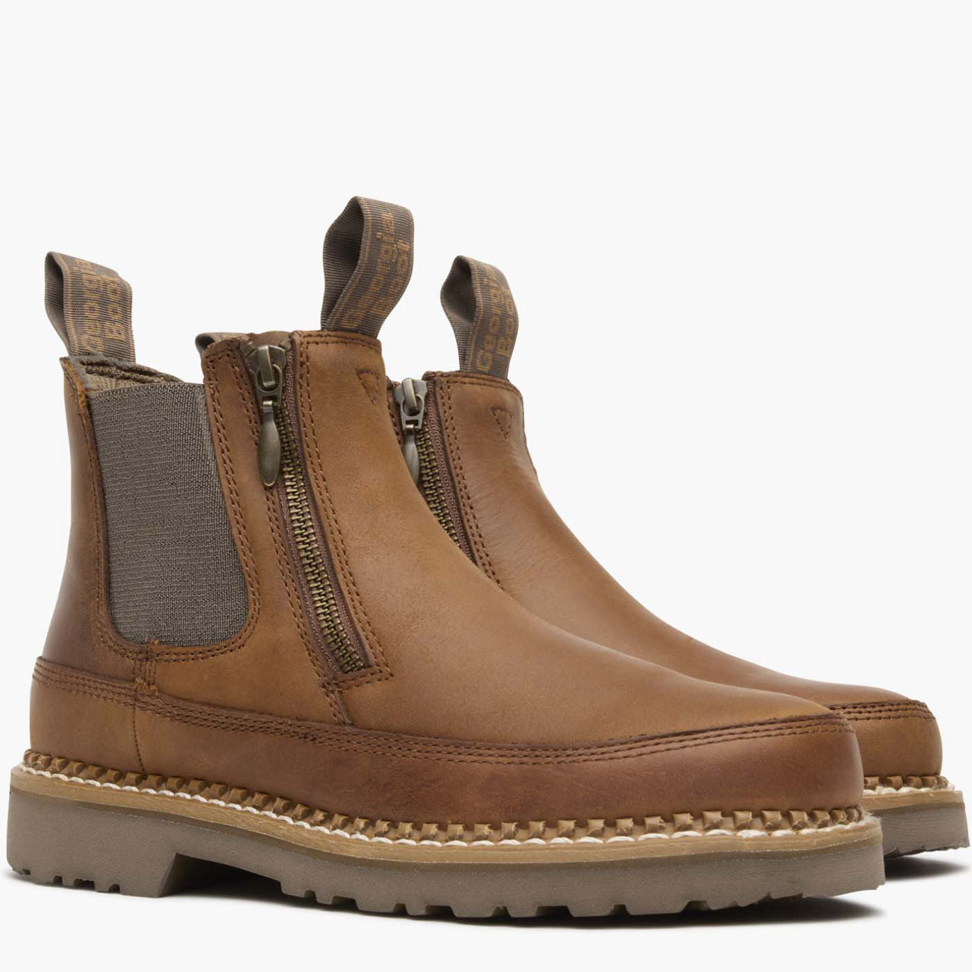 Georgia Boot Women's Side Zip Chelsea Romeo - 12