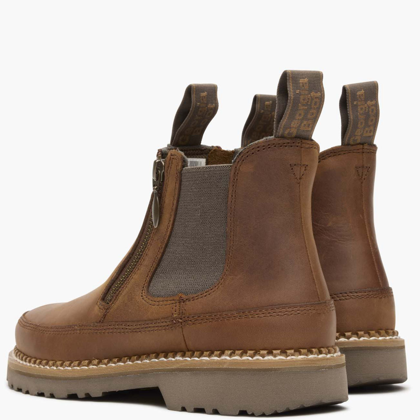 Georgia Boot Women's Side Zip Chelsea Romeo - back