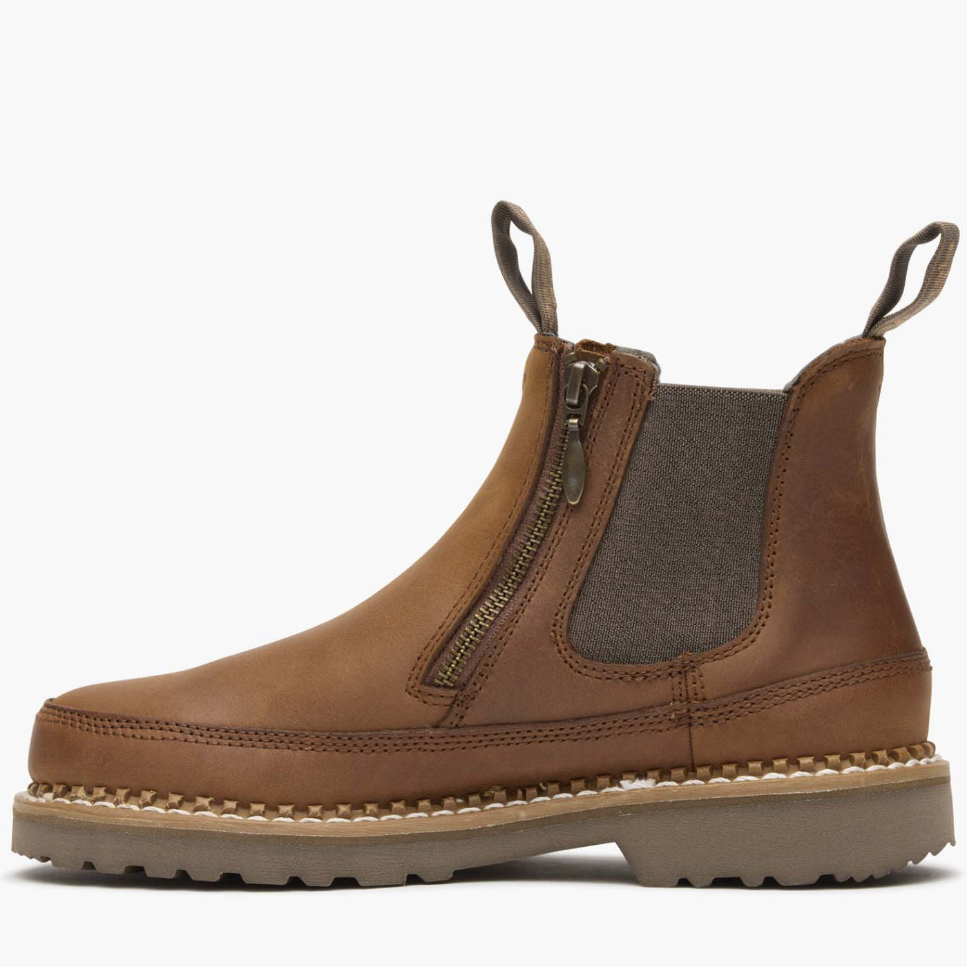 Georgia Boot Women's Side Zip Chelsea Romeo - profile