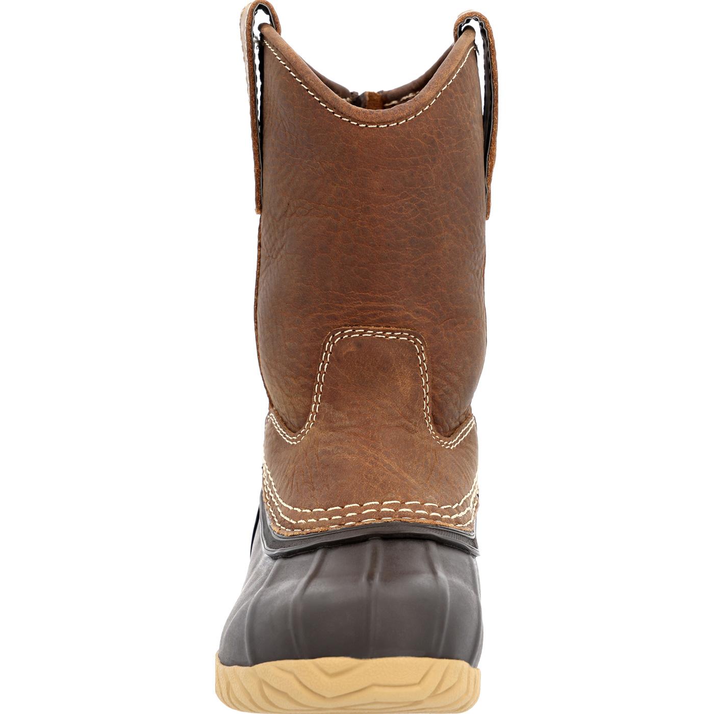 Georgia Boot Marshland Big Kids' Pull On Duck Boot - front