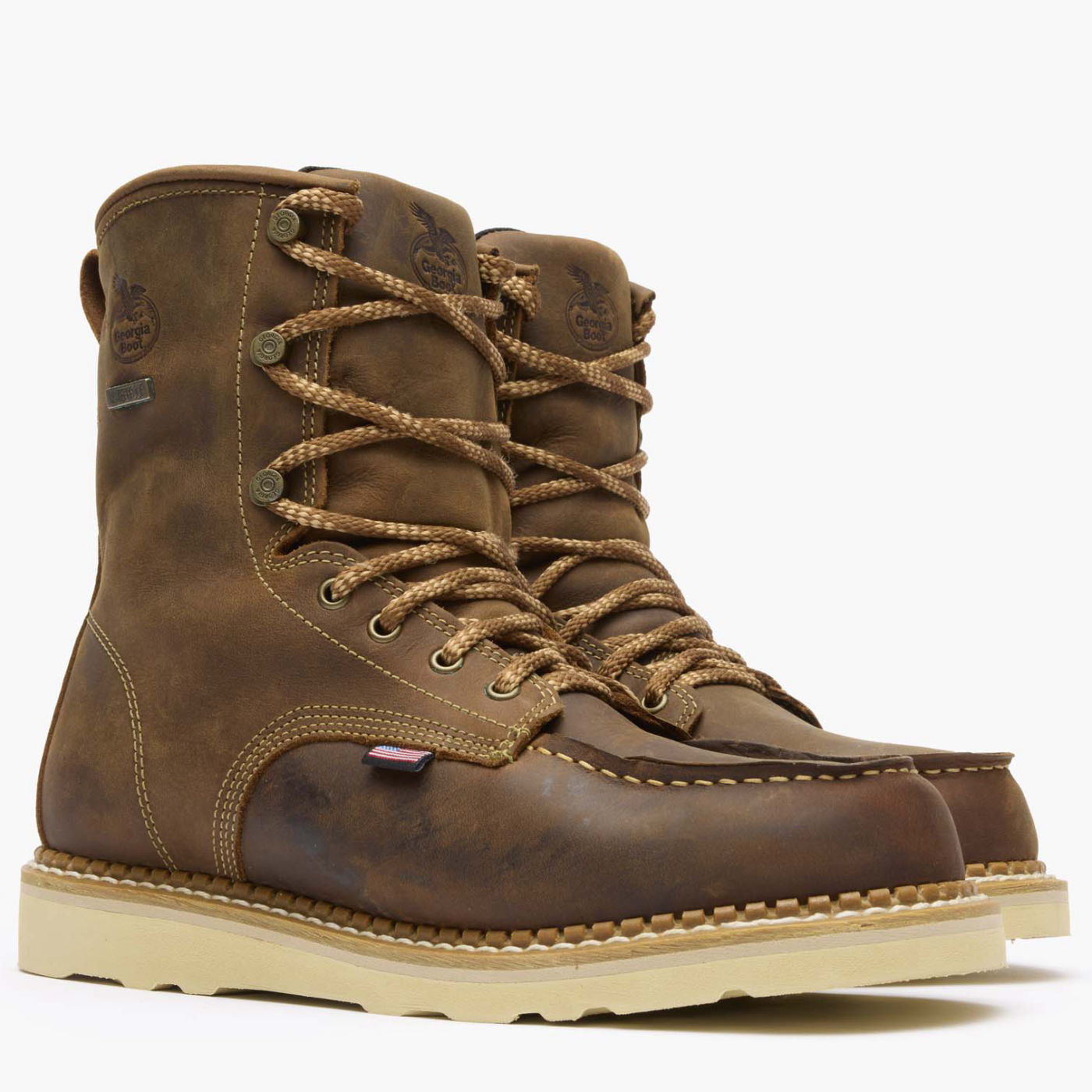 Georgia Boot Wedge Waterproof Work Boot - 12