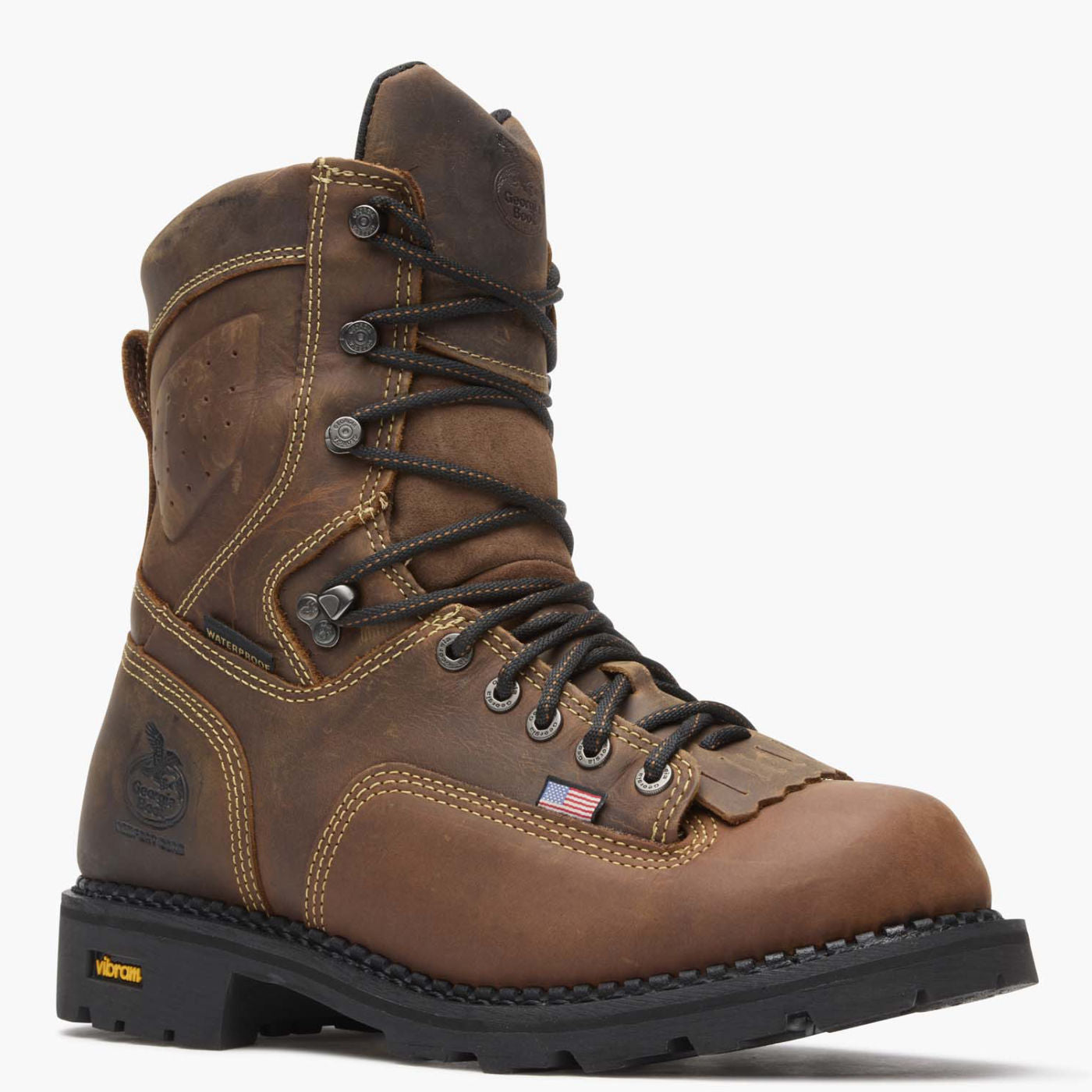Men's USA Logger Waterproof Work Boot - main