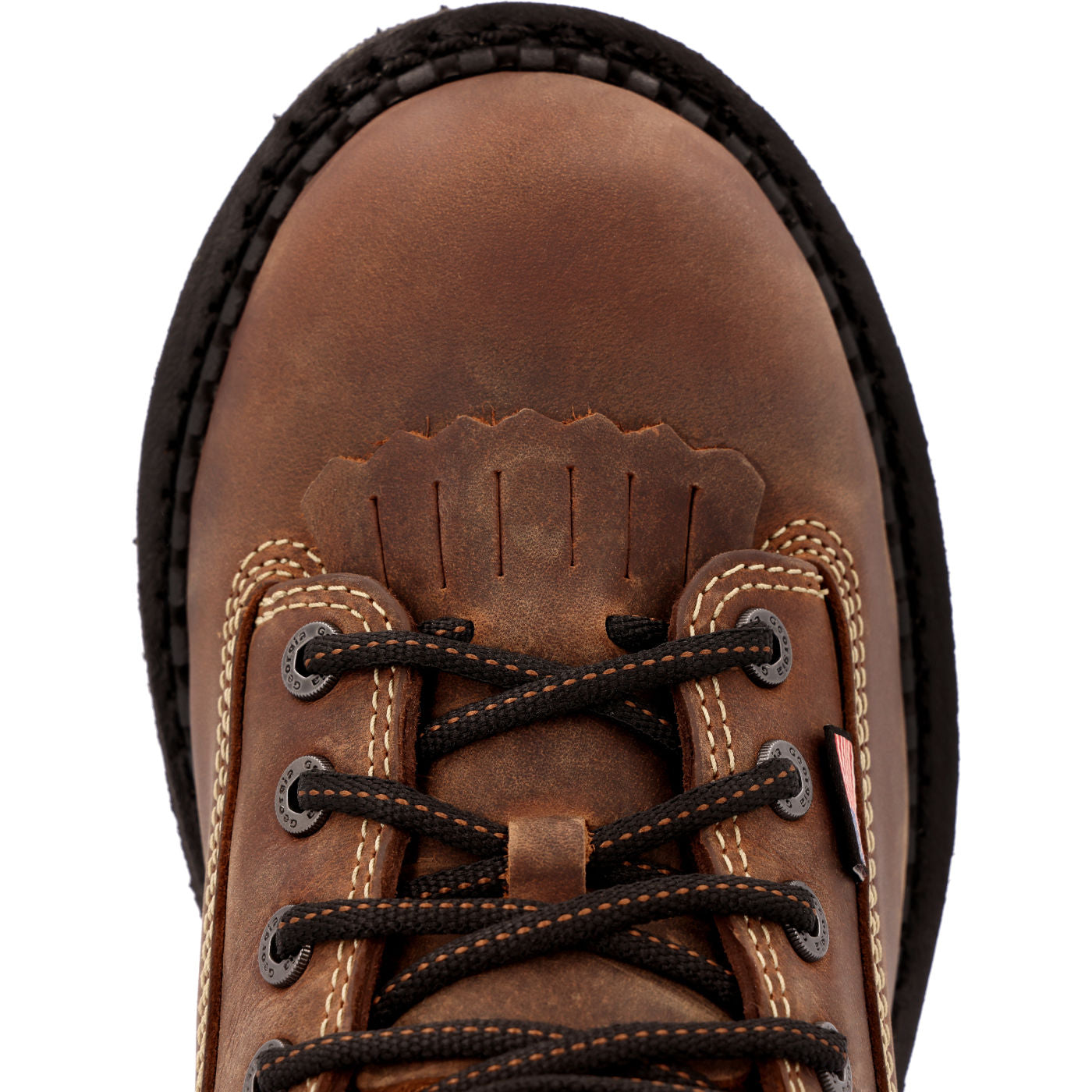 Georgia Boot USA Logger Waterproof Work Boot - birdseye