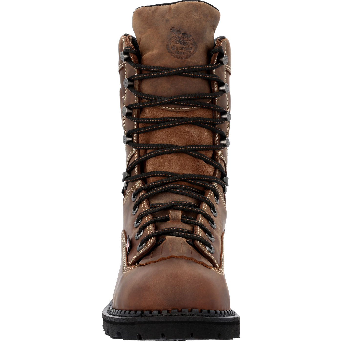 Georgia Boot USA Logger Waterproof Work Boot - front