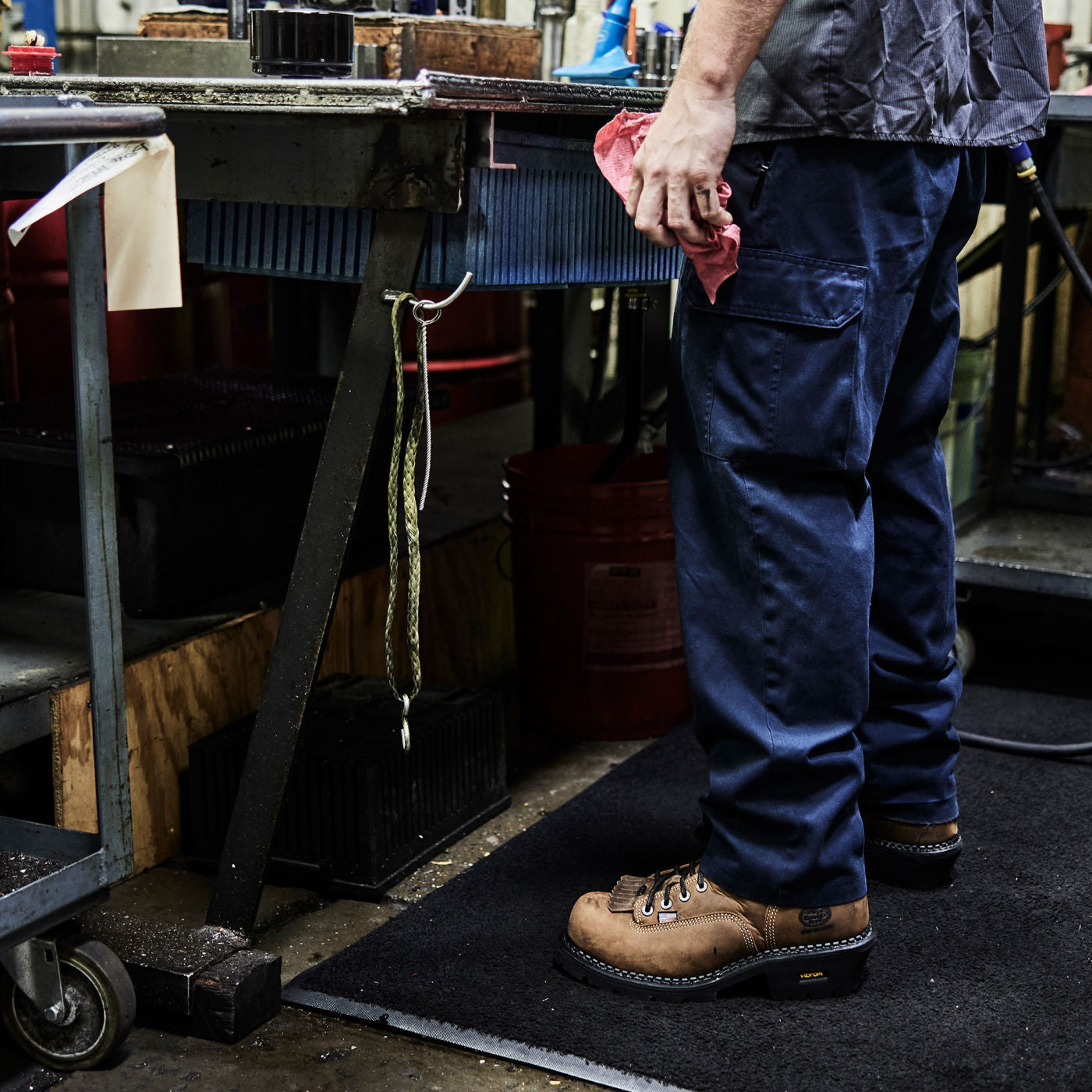 Georgia Boot USA Logger Waterproof Work Boot - lifestyle