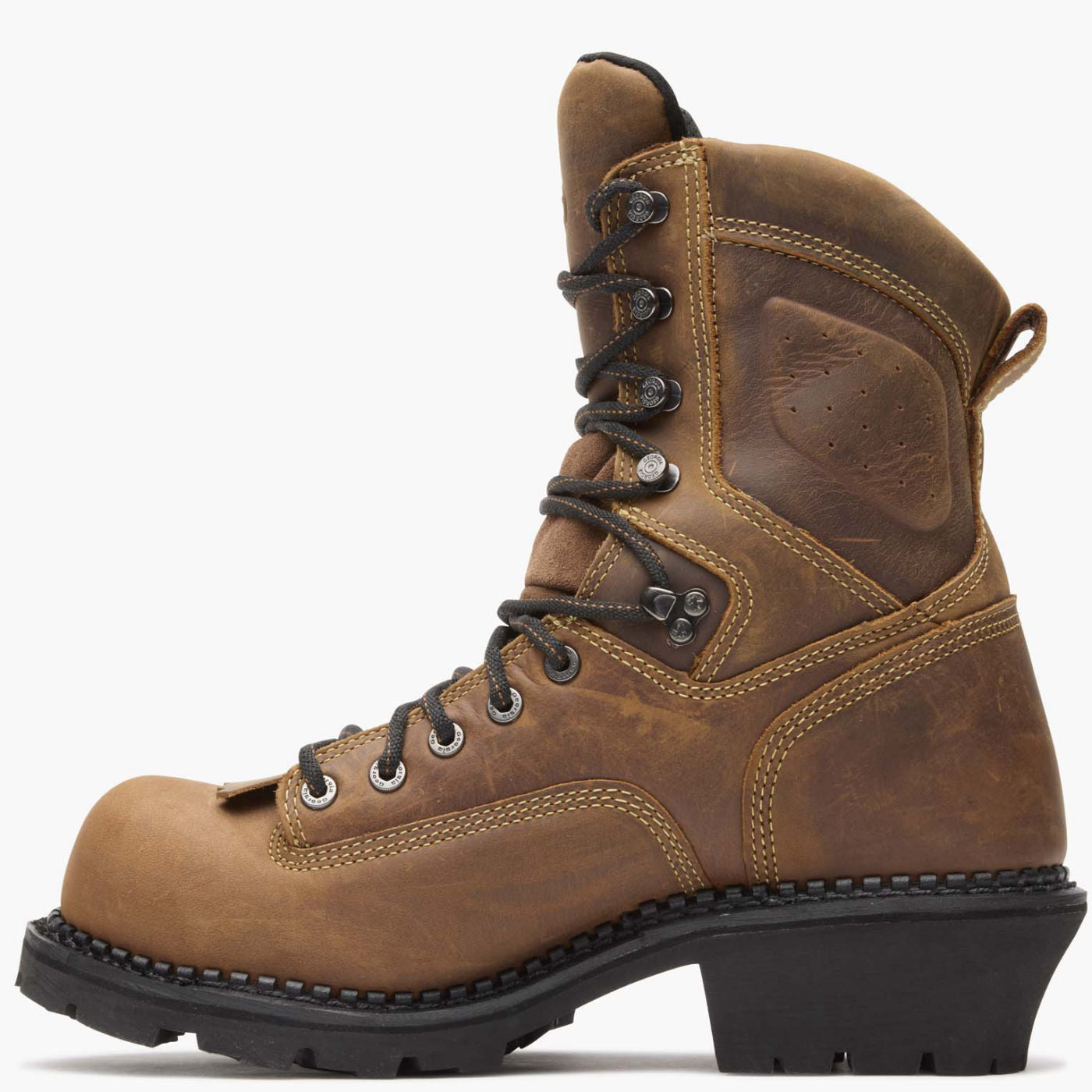Georgia Boot USA Logger Composite Toe Waterproof Work Boot - profile
