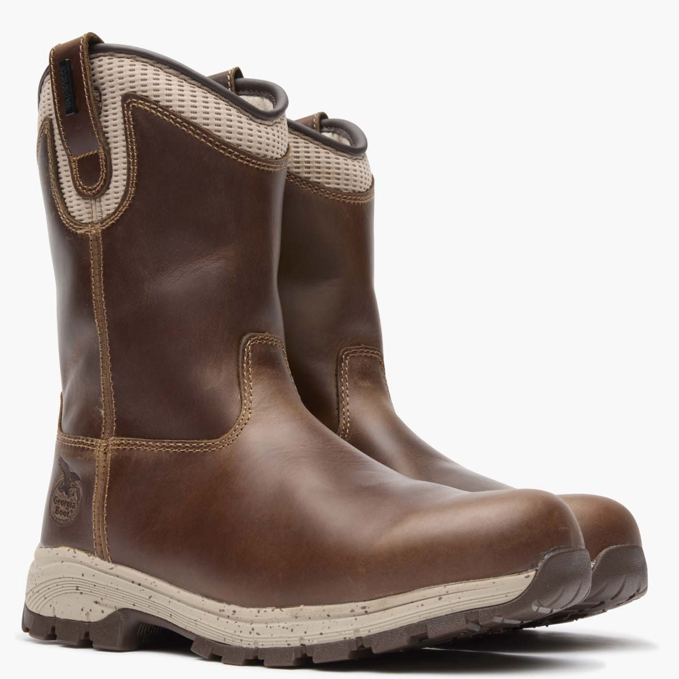 Georgia Boot Eagle Trail Women's Pull-On Work Boot - 12