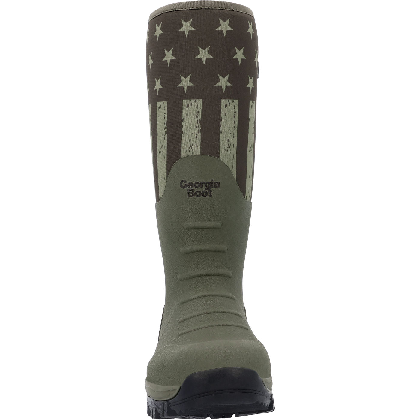 Georgia Boot GBR Rubber Pull-On Work Boot - front