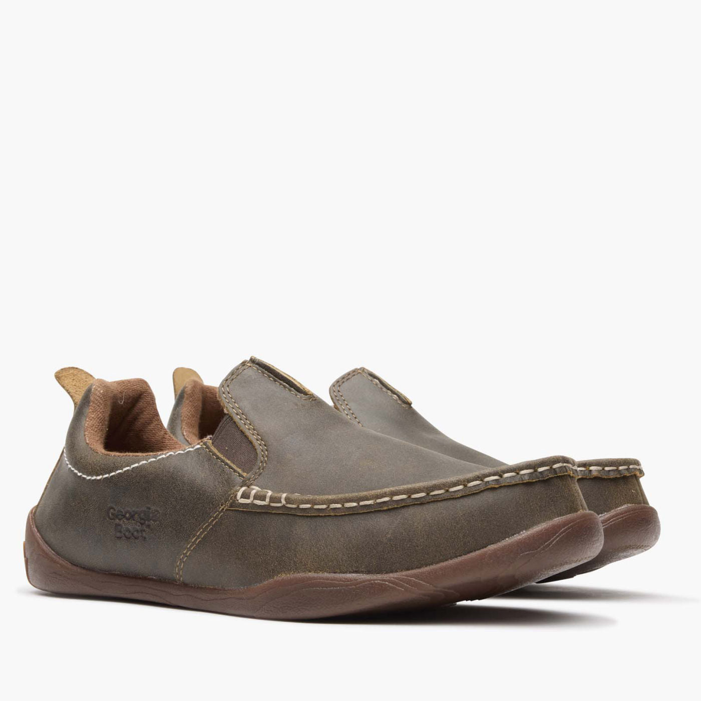 Georgia Boot Cedar Falls Moc-Toe Slip On - 12