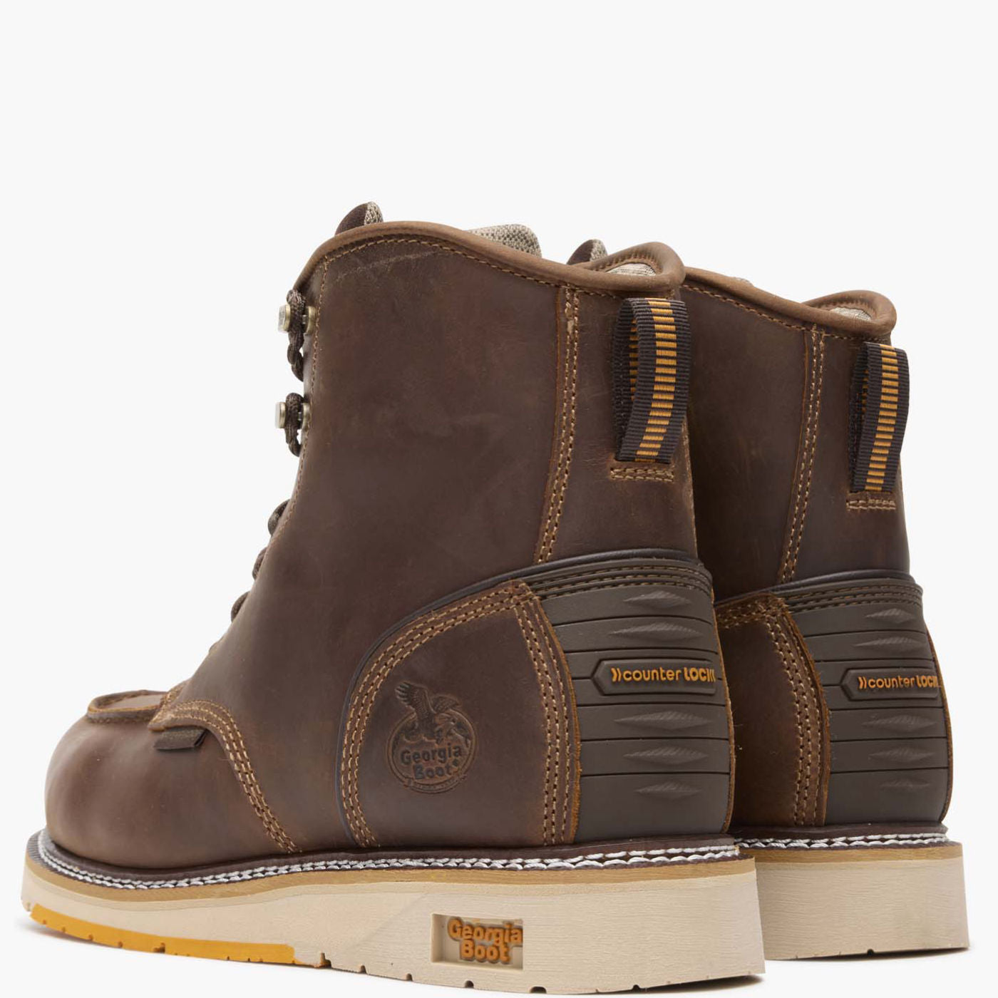 Georgia Boot AMP LT Wedge Composite Toe Waterproof Work Boot - back