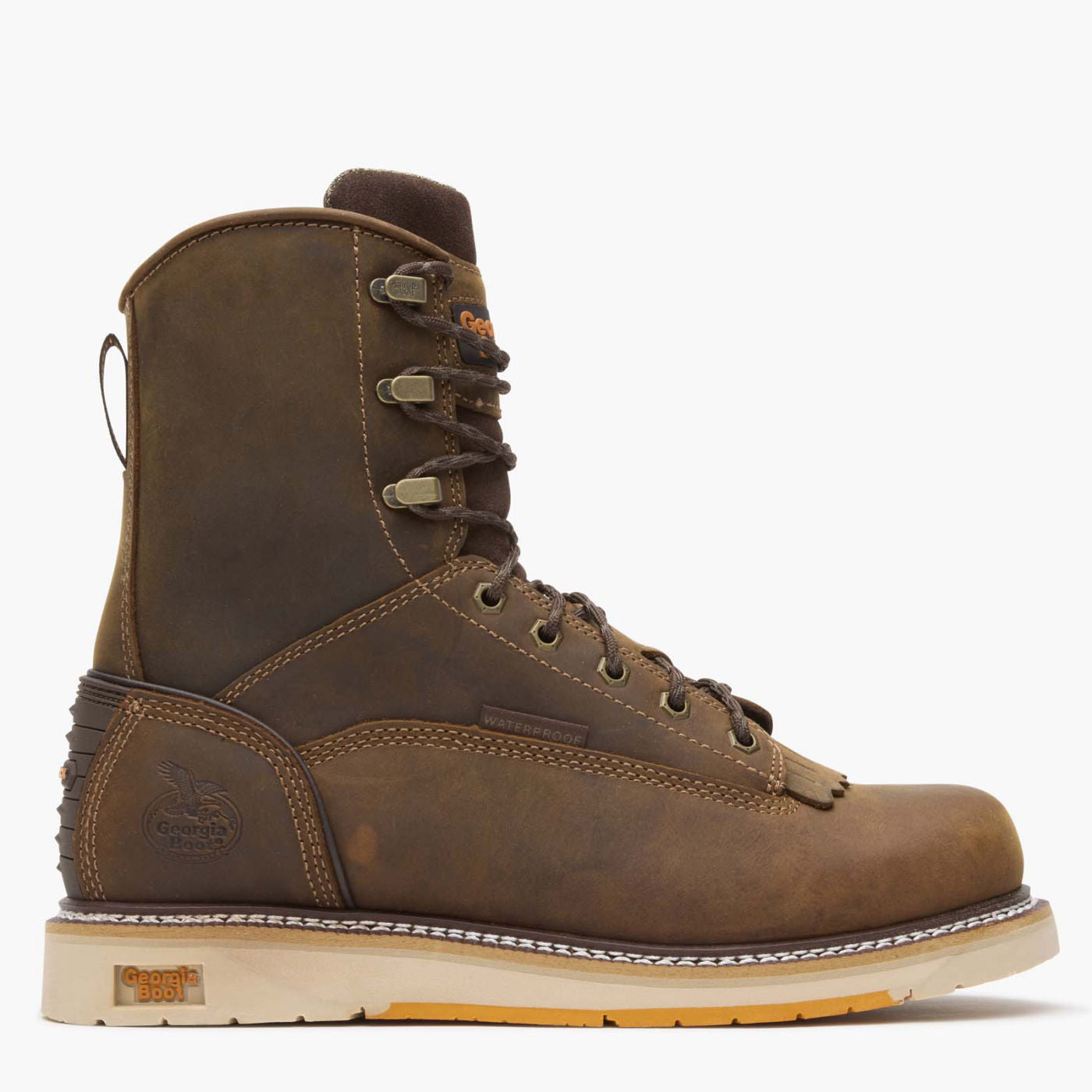 Georgia Boot AMP LT Wedge Waterproof Work Boot - profile