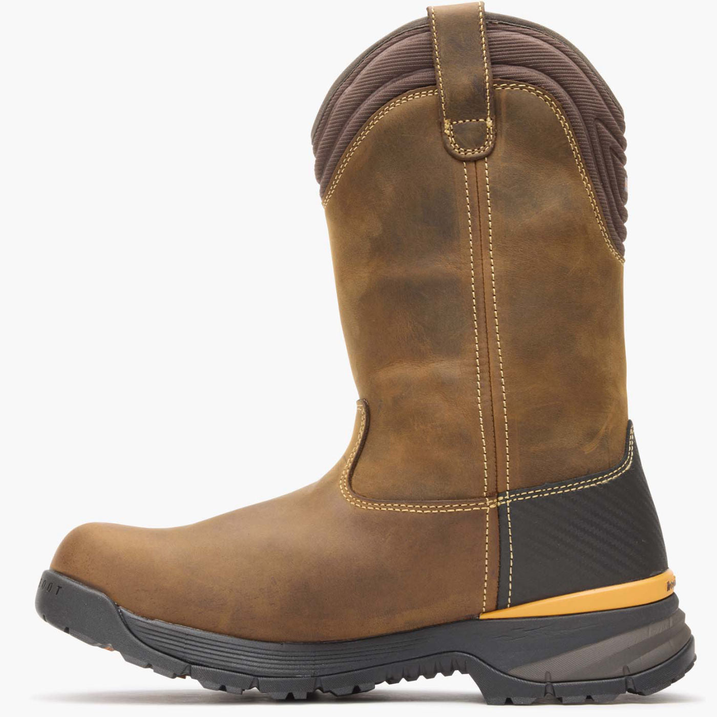 Georgia Boot TBD Waterproof Wellington Pull-On Boot - profile