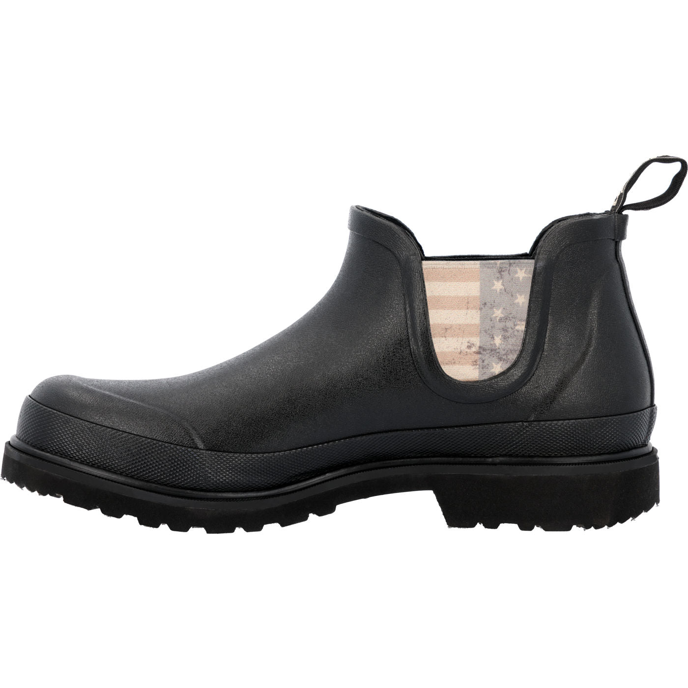 Georgia Boot Waterproof Patriotic Rubber Romeo Shoe - profile