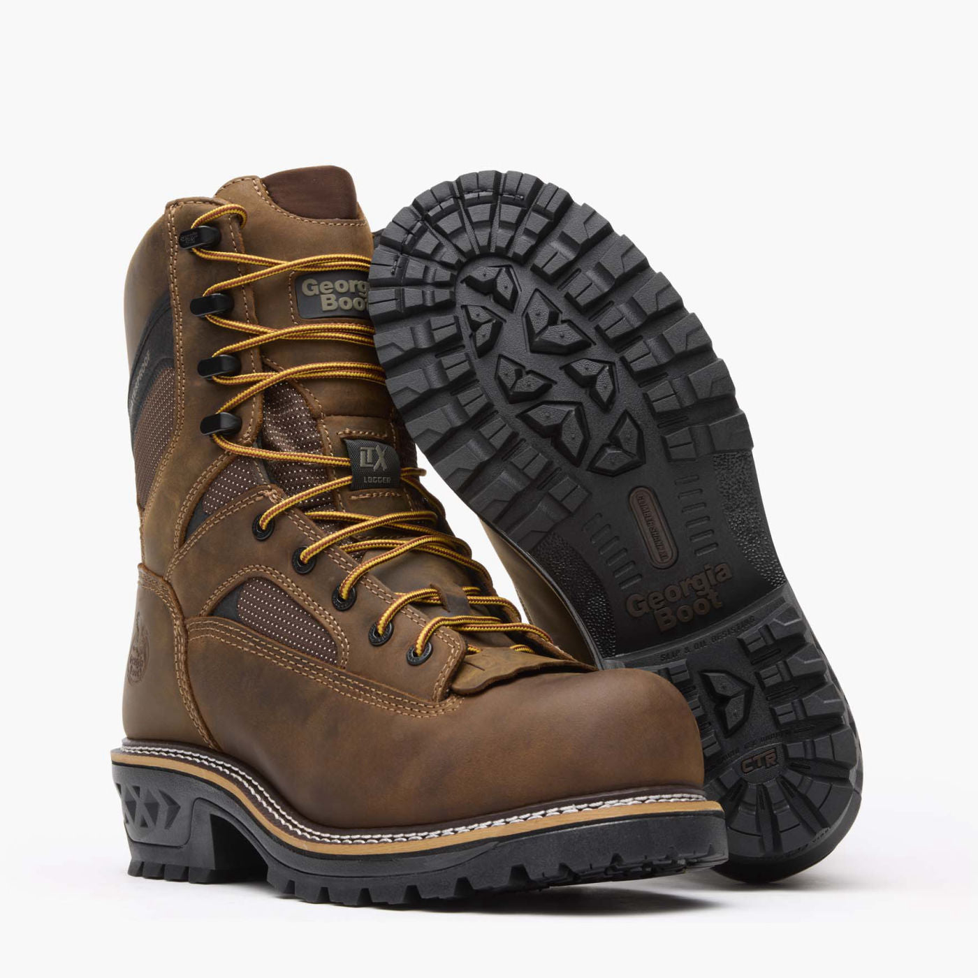 Georgia Boot LTX Logger Composite Toe Waterproof Work Boot Georgia Boot LTX Logger Composite Toe Waterproof Work Boot