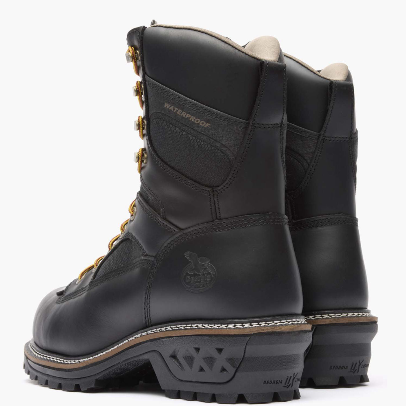Georgia Boot LTX Logger Composite Toe Waterproof Black Work Boot