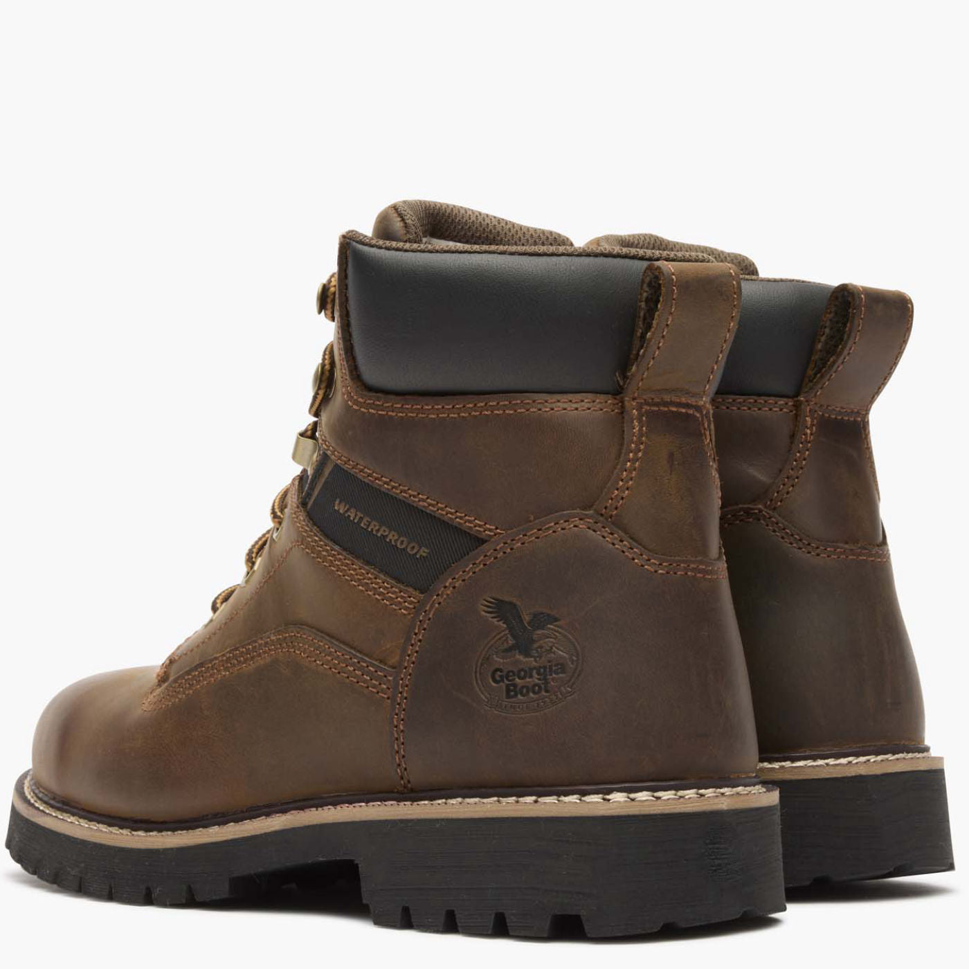 Georgia Boot Men's Core 37 Waterproof Work Boot - back