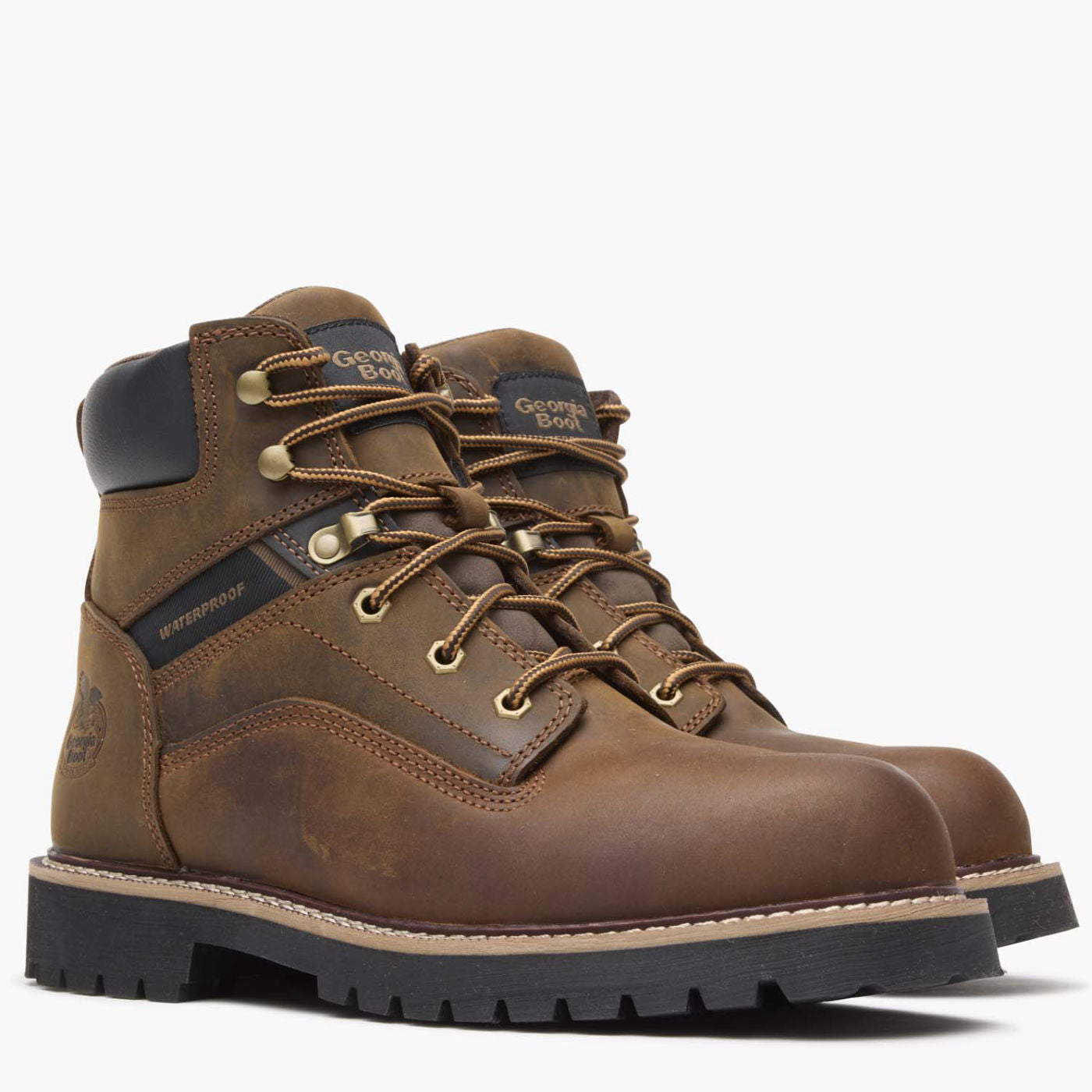 Georgia Boot Men's Core 37 Steel Toe Waterproof Work Boot - 12