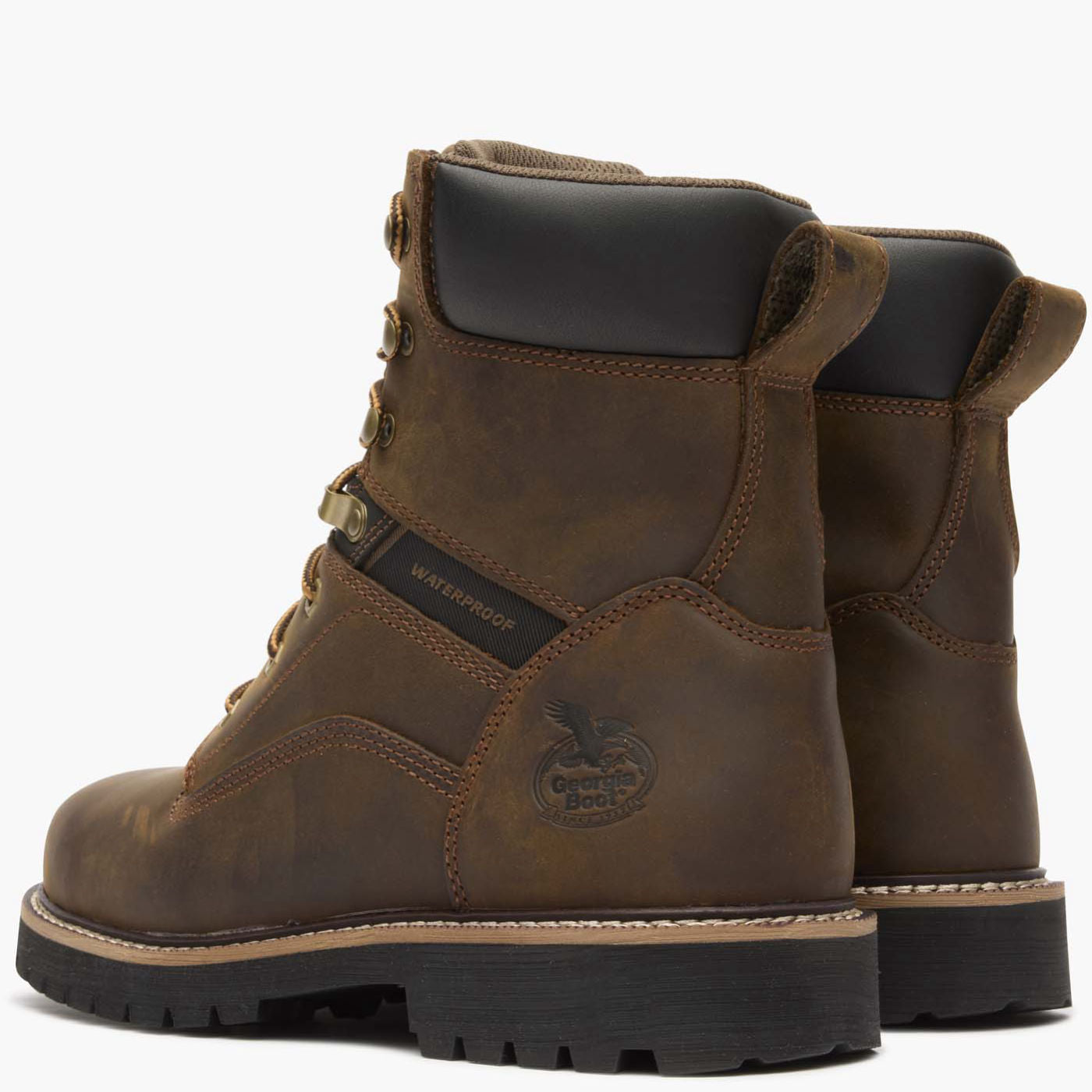 Georgia Boot Men's Core 37 Waterproof Work Boot - back