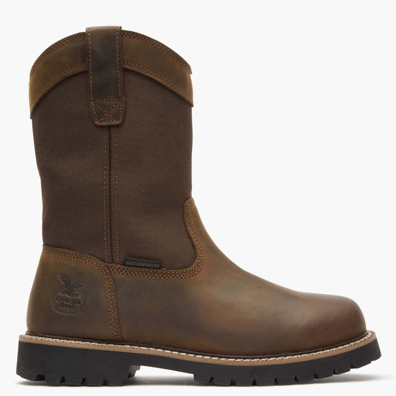 Georgia Boot Men's Core 37 Waterproof Work Boot - profile