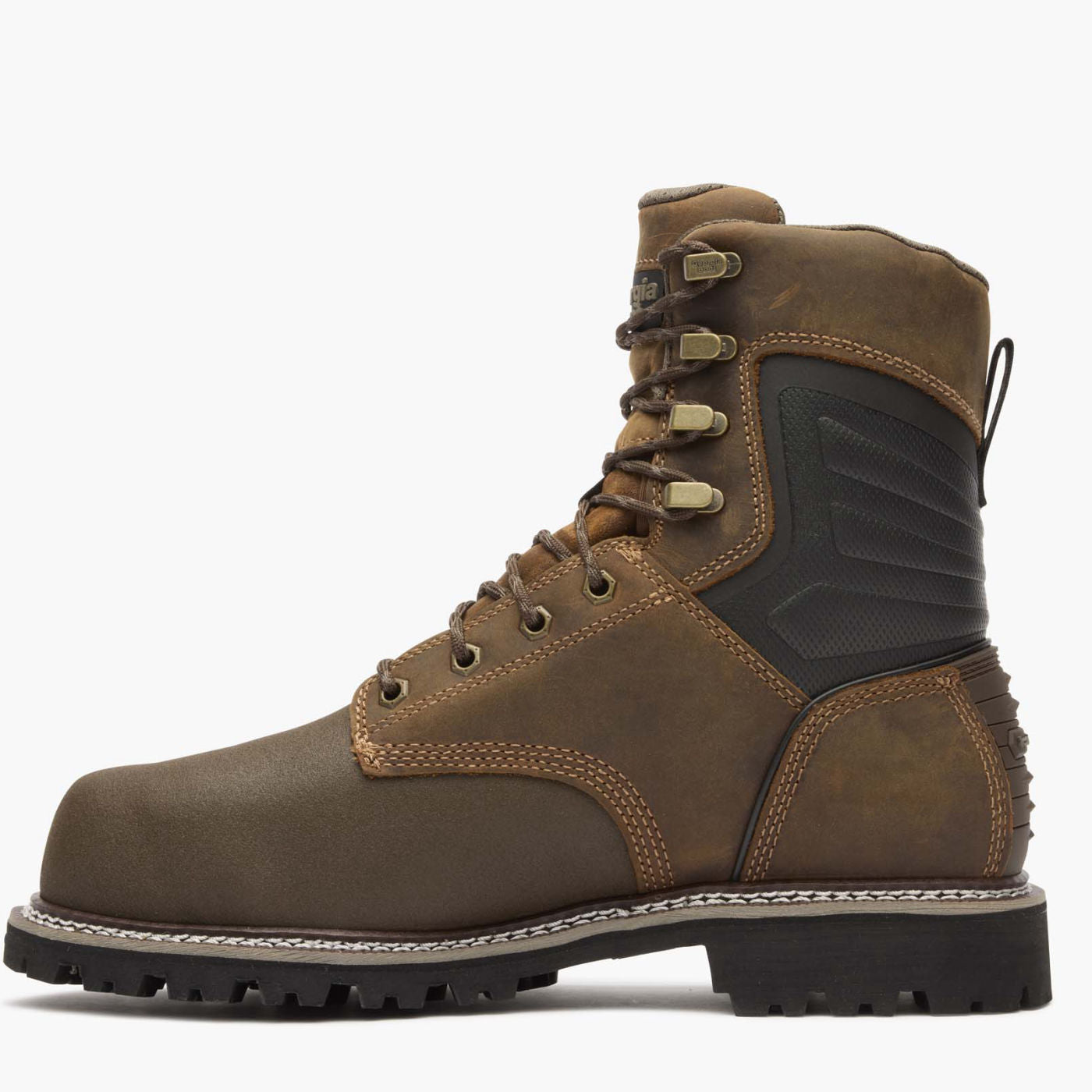 Men's Brute Composite Toe Met Guard Waterproof Work Boot - profile