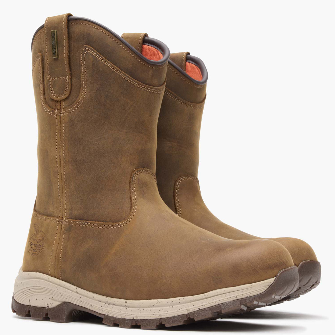 Georgia Boot Eagle Trail Women's Waterproof Pull-On Work Boot - 12