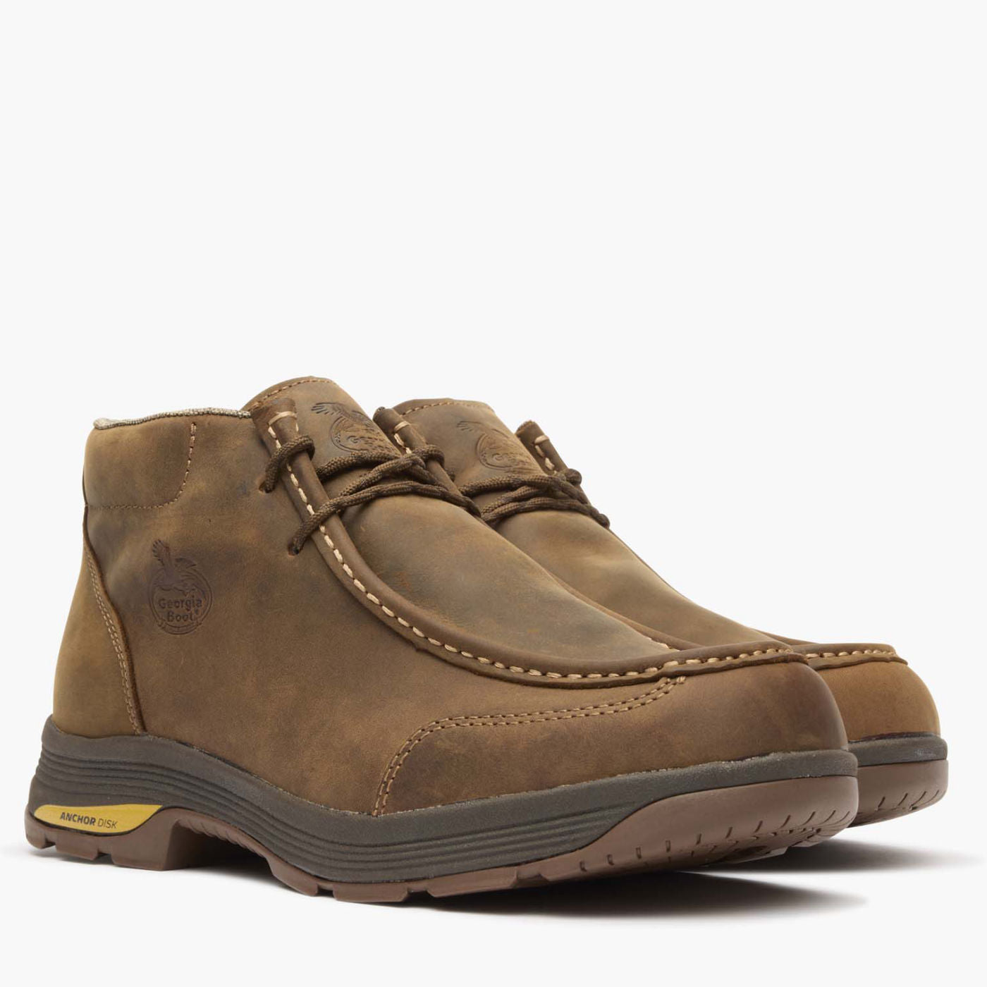 Georgia Boot Men's Athens SuperLyte Waterproof Wallabe - 12